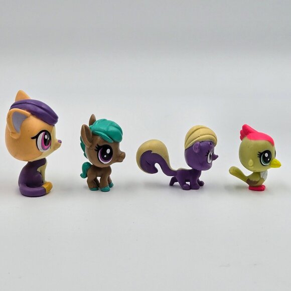 Littlest Pet Shop Panic Falconette #1-184 Lovelace McMare #1-182 Silky L’Aroma # - Picture 5 of 7